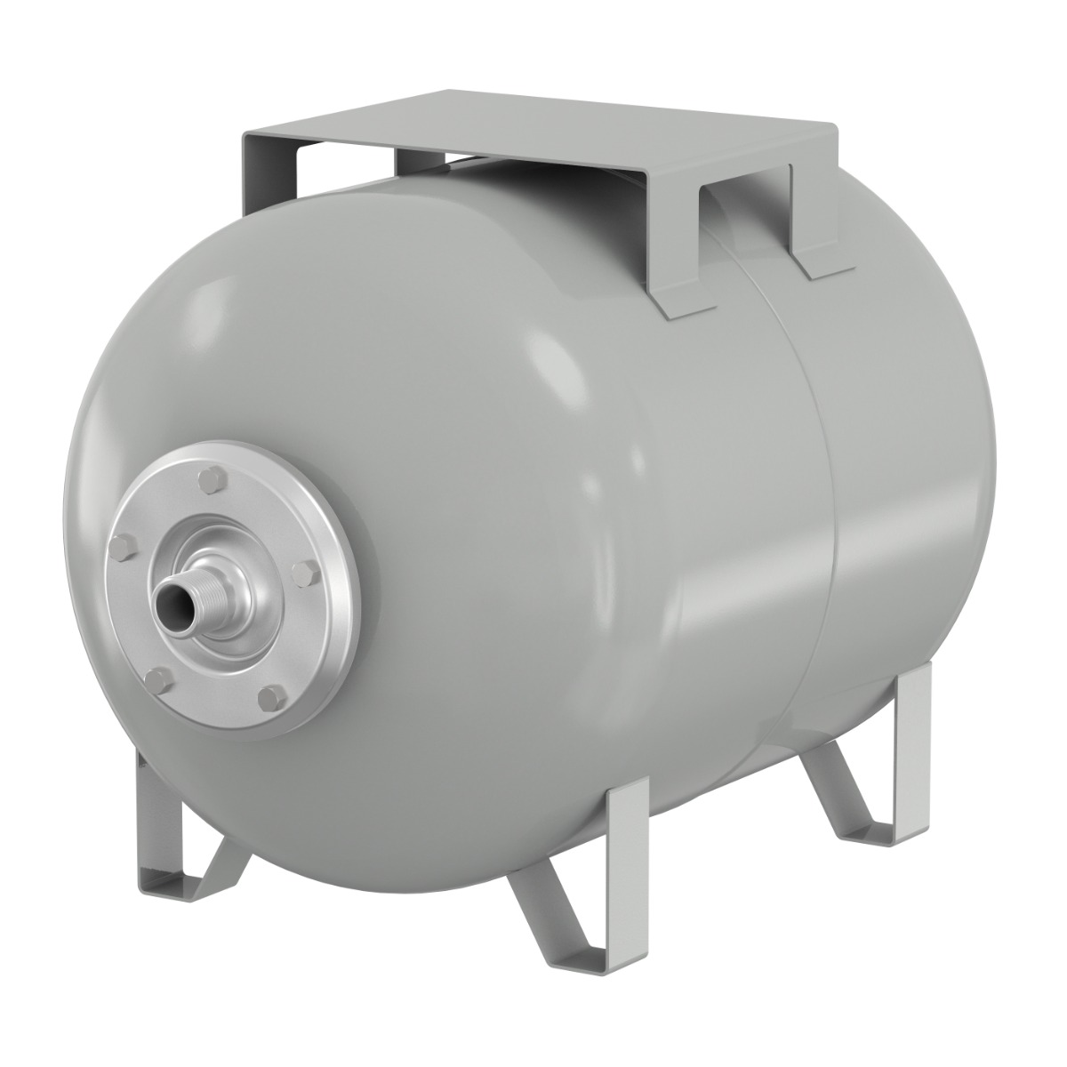 Flamco Airfix - P DHW Expansion Vessel - 24 Ltr - 2.7 Bar. - Horizontal