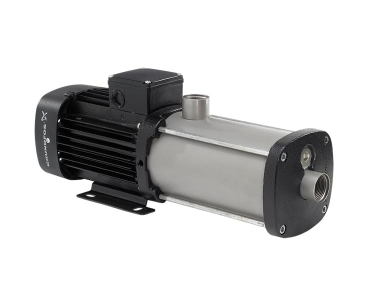 Grundfos - CM 3-6 A-R-I-E-AQQE C1-A-A-N Horizontal Booster Pump - 230V - Single Phase - Stainless Steel