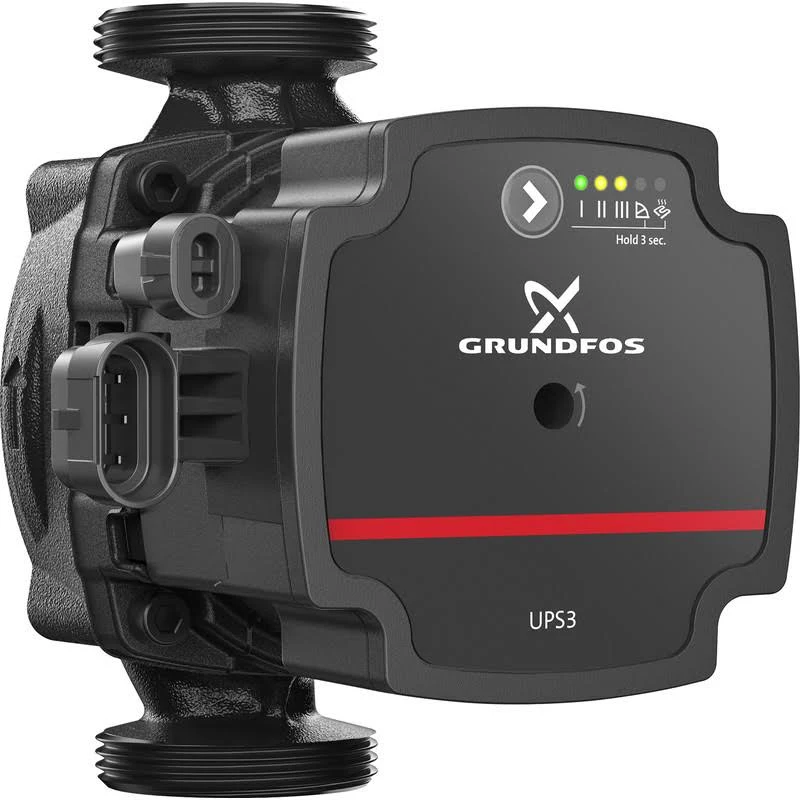 Grundfos - UPS3 15-50/65 Domestic Heating Circulator - 130mm - 240V - Cast Iron - OBSOLETE