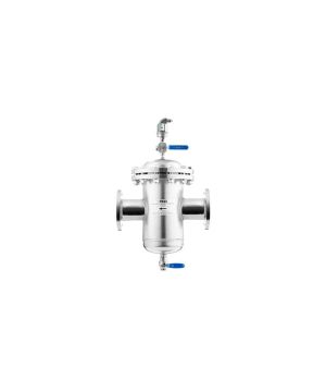 Fabricated Products - 1 Pass Combined Air & Dirt Separator - Stainless Steel - 150mm - PN16