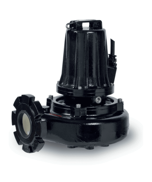 Dreno - AT100-C.244 Single Channel Open Impeller - Submersible Sewage Pump - 400V - Three Phase - Manual - Cast Iron