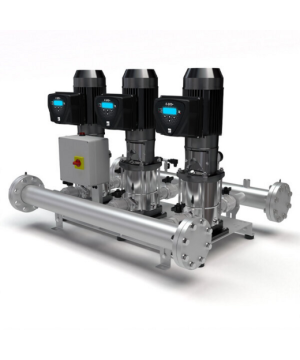 Ebara - 3GPE EVMS10 5N5/2,2 ESPM (UK) Variable Speed Three Pump Booster Set - Three Phase - 400V
