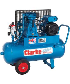 Clarke XEP15/50(OL) 14cfm 50Litre 3HP Portable Industrial Air Compressor (230v)