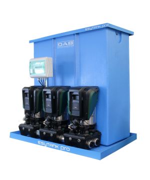 DAB Esytank Pro 1500AB WRAS Approved Booster Set - 1500 Litre - 3 Esybox Max