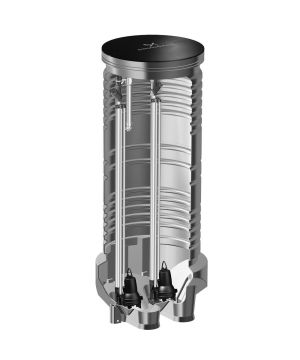 Grundfos PS.R.12.20.D.GC.304.65.A65.DP/SL Prefabricated Pumping Station