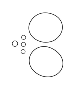 Grundfos Kit, Gasket EPDM - For Grundfos CR/I/N 1S/1/3/5