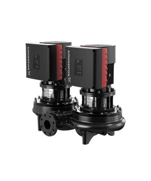Grundfos TPED 100-240/2 A-F-A-BQQE-MDB Inline Twin Head Circulator Pump - 500v - Three Phase