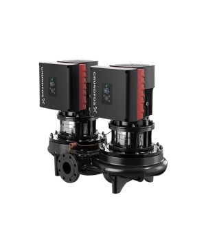 Grundfos TPED 80-330/2 S-A-F-A-BQQE-NDB Inline Twin Head Circulator Pump - 500v - Three Phase