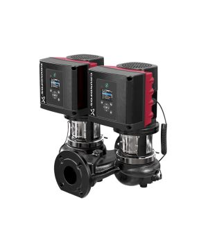 Grundfos TPE3 D 100-150 S-A-F-A-BQQE-HDB Inline Twin Head Circulator Pump - 500v - Three Phase