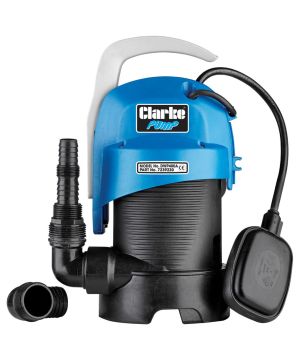 Clarke DWP400A  Dirty Water Submersible Pump - with Float Switch - 230v
