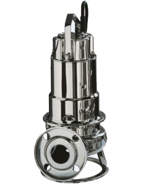 Ebara DWF 75 Submersible Pump - Channel Impeller - Without Float Switch - 400v
