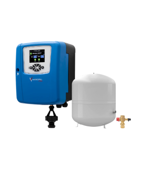 Mikrofill 3 PRO Pressurisation Unit with 35 Litre MikroPro Expansion Vessel Set - Service Valve Included