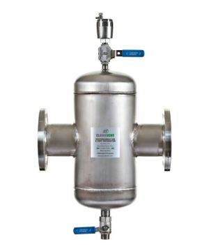 Fabricated Products - Cleanvent Air & Dirt Separator - Stainless Steel - 125mm - PN16