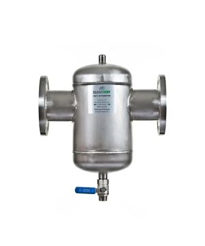 Fabricated Products - Cleanvent Dirt Separator - Stainless Steel - 80mm - PN16
