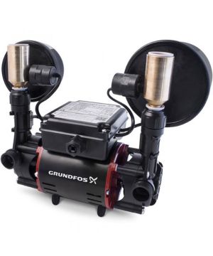 Grundfos STR2-2.0 CN Shower Pump - Twin Impeller - 2 Bar
