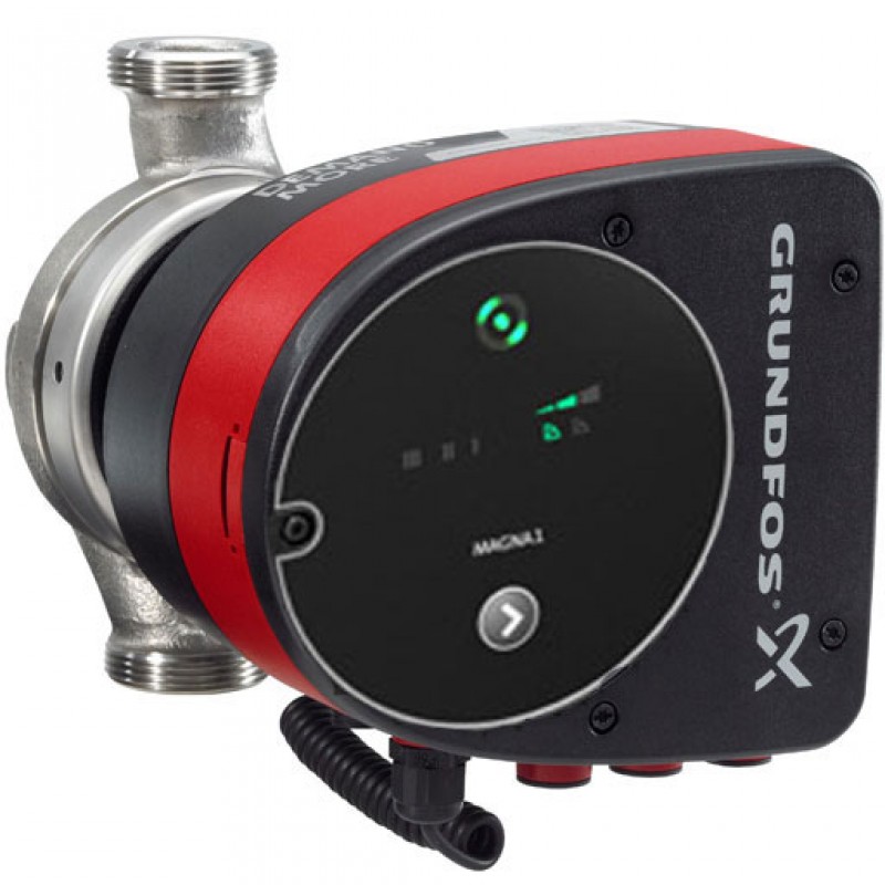 Grundfos - Magna1 25-80n 99221225 Variable Speed Circulator - 180mm - 230V - Cast Iron