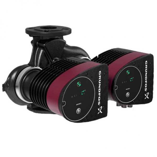 Grundfos - Magna1 D100-100F 99221451 Twin Variable Speed Circulator - 450mm - 230V - Cast Iron