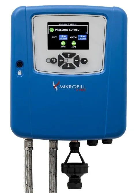 Mikrofill 3 PRO - Pressurisation Unit - Compact - Wall Mounted - 9 Bar. - 12 l/min - 230V