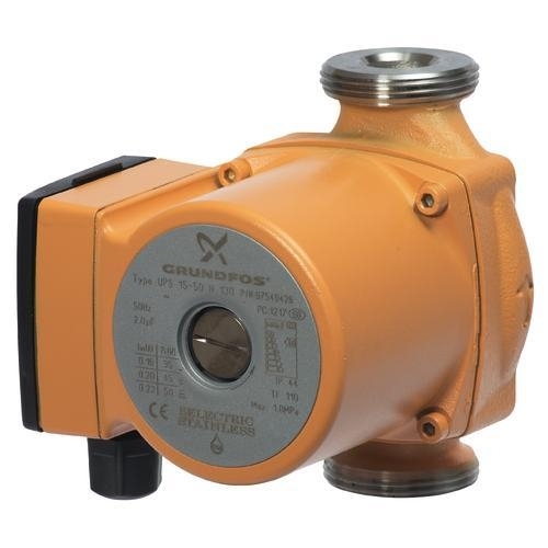 Grundfos - UPS 15-50N Domestic Hot Water Service Pump Circulator - 230V - Stainless Steel